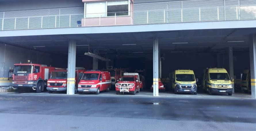 Incêndio na Calheta