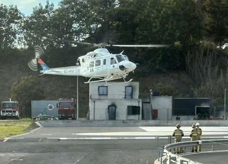 Incêndio ativo na Calheta mobiliza helicóptero e três corporações de bombeiros