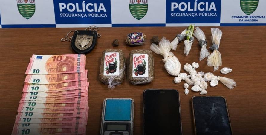 Casal detido com mais de 600 doses de droga