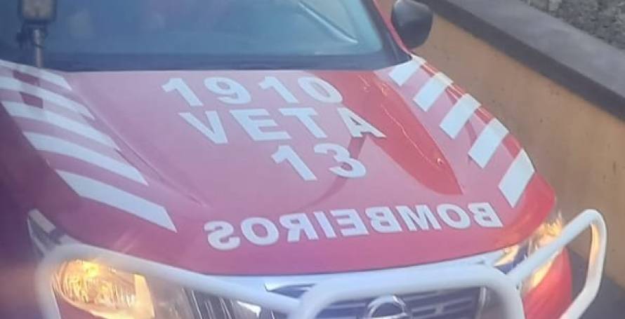 Grande aparato na Rua Dr. Fernão de Ornelas