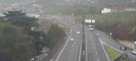 Jovem condutora despista-se na via rápida