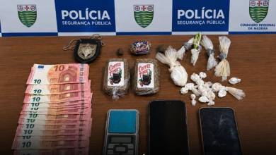 Casal detido com mais de 600 doses de droga