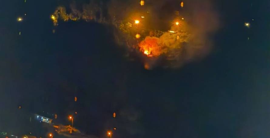 Vento forte e falta de acessos complicaram combate a incêndio no Porto Moniz