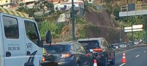 Acidente na via rápida