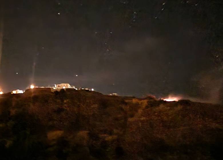 Incêndio na Calheta