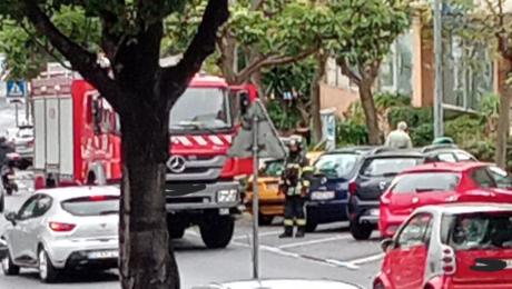 Incêndio na Avenida da Madalena