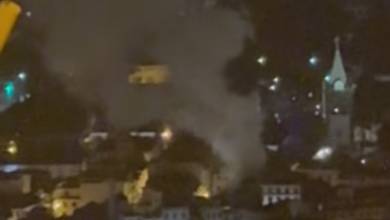 Mais um reacendimento no prédio da Rua do Sabão