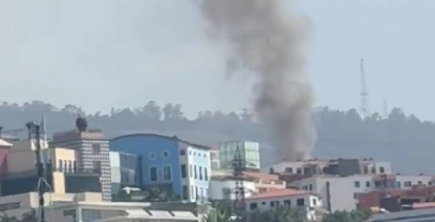 Incêndio numa casa no Funchal (Com vídeo)