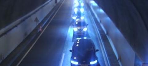 Acidente na via rápida