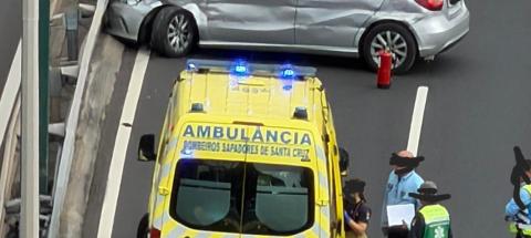 Acidente na via rápida