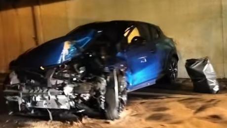 Bebé recém-nascido e homem feridos num aparatoso despiste na via rápida