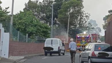 Incêndio no Caniço