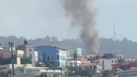 Incêndio numa casa no Funchal (Com vídeo)