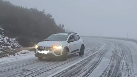 Caiu neve no Pico do Areeiro