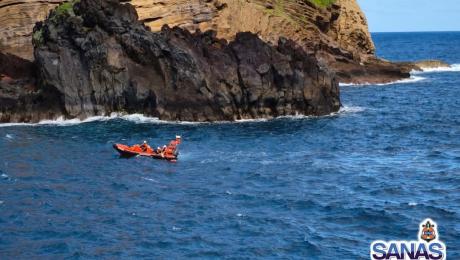 Turista ferida após queda numa vereda