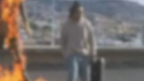 Homem que ateou fogo à estátua de CR7 apanhado pela PSP e levado para a urgência de psiquiatria