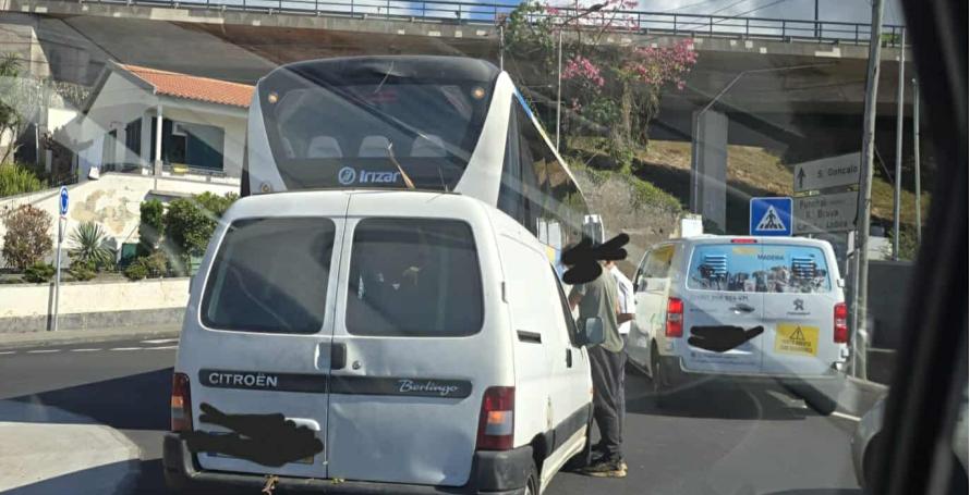 Acidente no Funchal