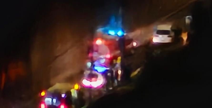 Violento despiste no Funchal