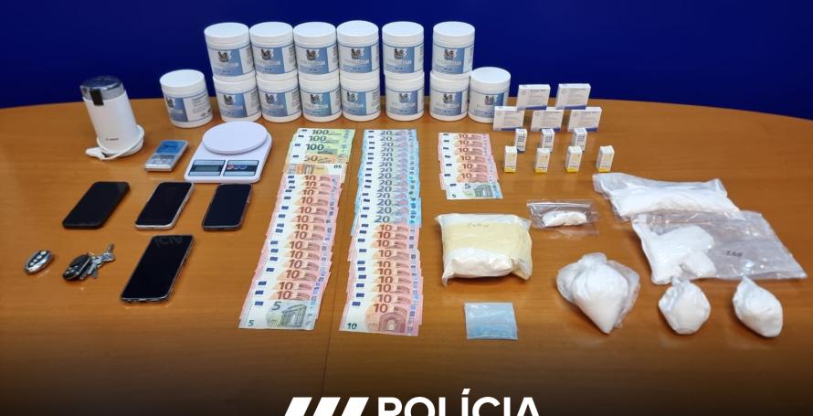 Casal detido com mais de 6800 doses de droga