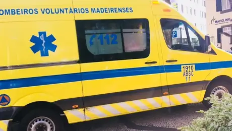 Jovem motociclista ferido num despiste