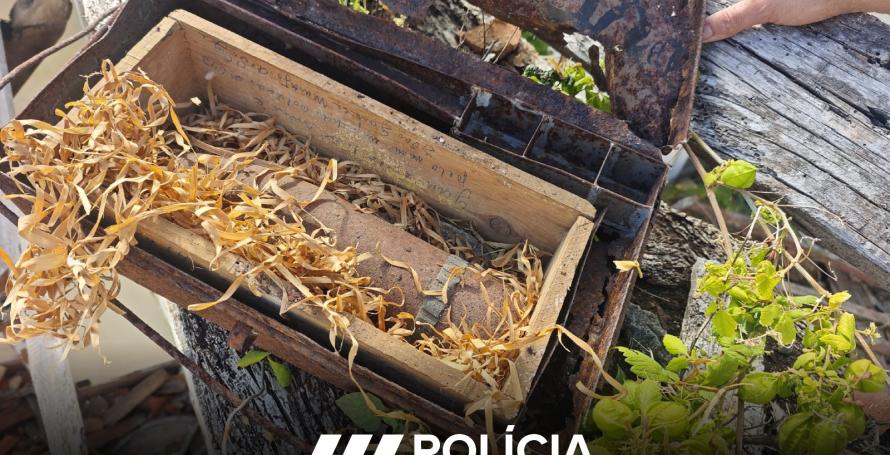 Encontrado projétil de guerra em Santa Cruz