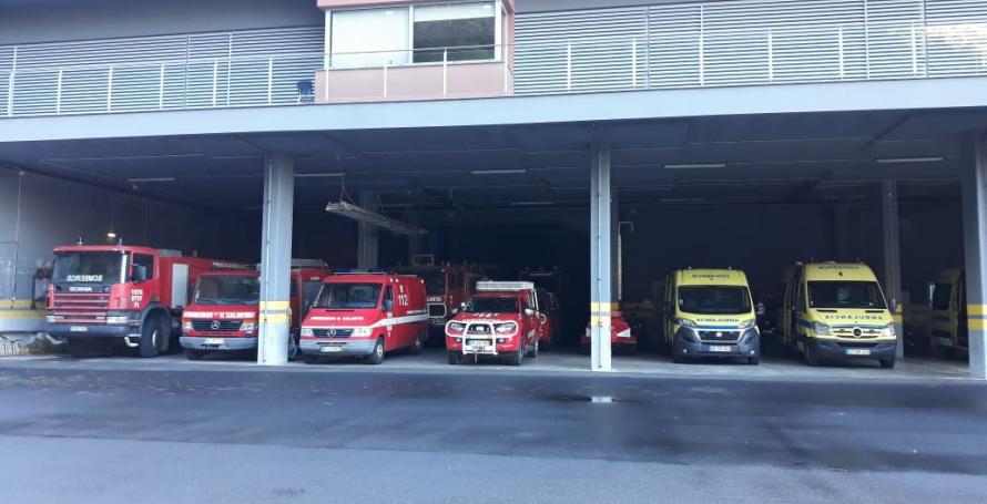 Incêndio na Calheta