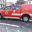Suspeita de incêndio num apartamento
