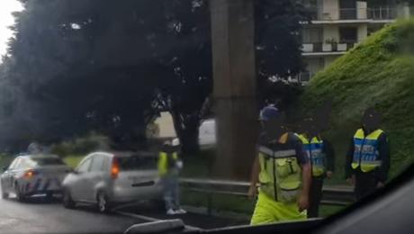 Mais um acidente na via rápida