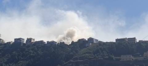 Incêndio com alguma dimensão na Quinta Grande (Com vídeo)