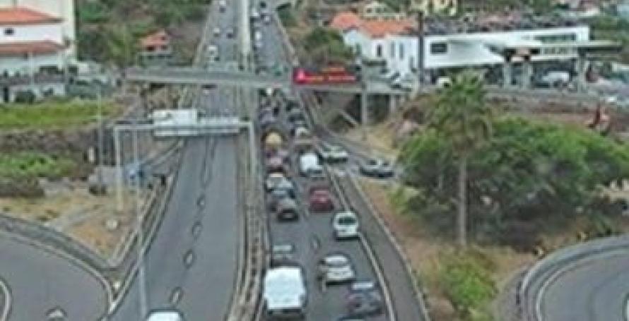 Acidente na via rápida