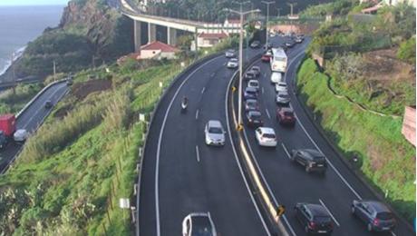 Acidente na via rápida