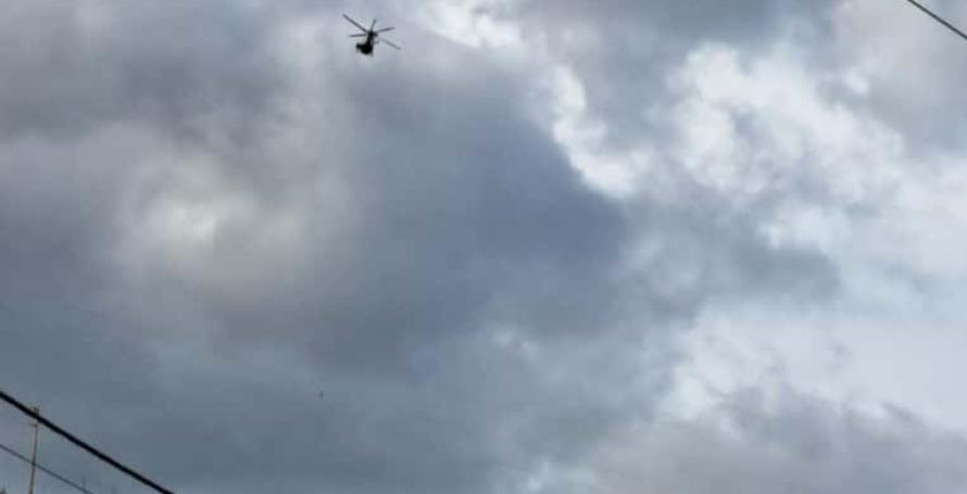 Queimada não autorizada mobiliza helicóptero no Caniço