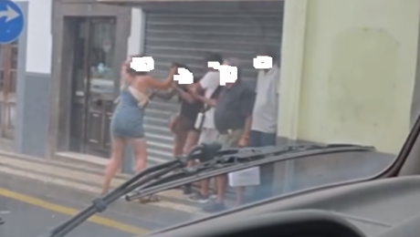 Pancadaria entre duas mulheres no Funchal