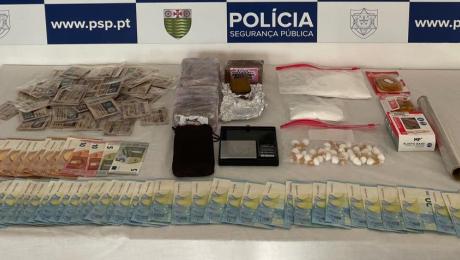 Homem detido com mais de 1500 gramas de droga