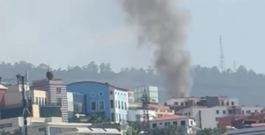 Incêndio numa casa no Funchal (Com vídeo)