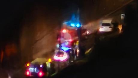 Violento despiste no Funchal