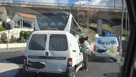 Acidente no Funchal