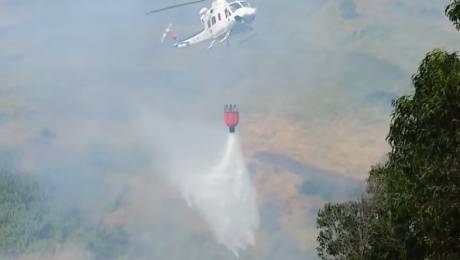 Incêndio com alguma dimensão ativo na Ponta do Pargo