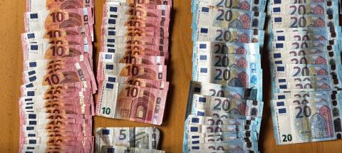 Cuidadora rouba 2040 euros a idosa