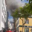 Grande incêndio num prédio no Funchal (Com vídeo)
