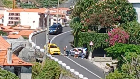 Acidente na Ribeira Brava