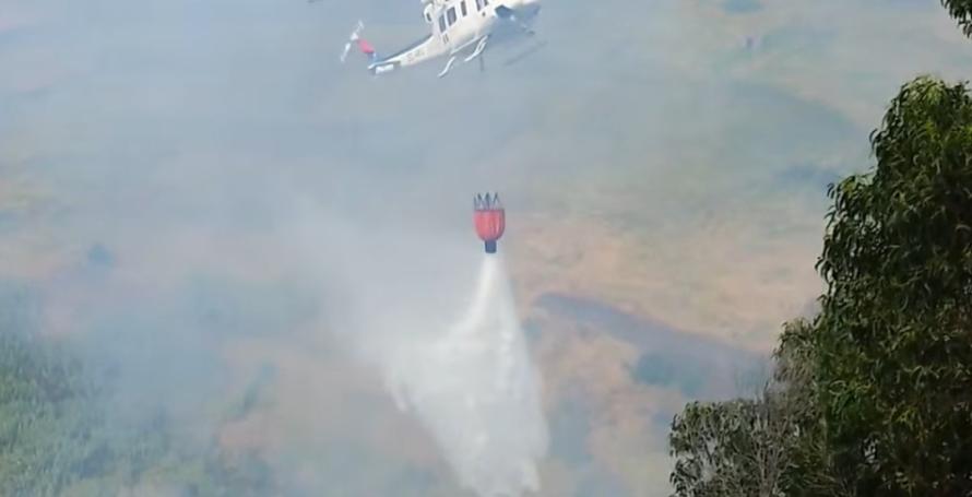 Incêndio com alguma dimensão ativo na Ponta do Pargo