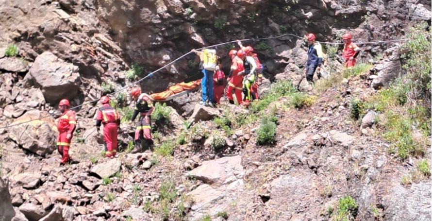 Há novas informações da praticante de canyoning ferida no Curral das Freiras