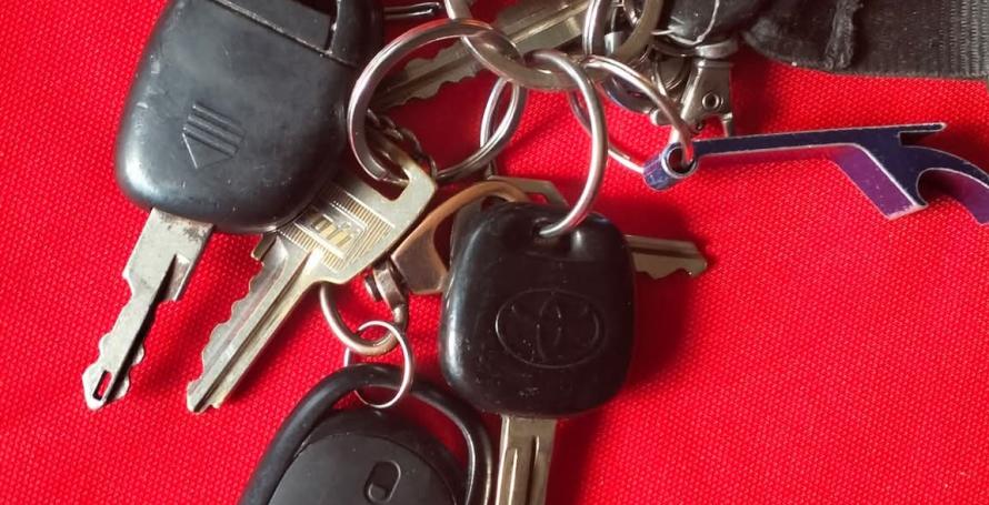 Chaveiro encontrado no Funchal