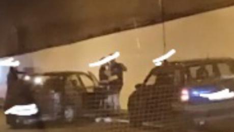 Despiste na via rápida faz dois feridos, um deles encarcerado