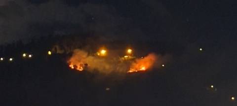 Incêndio no Porto Moniz