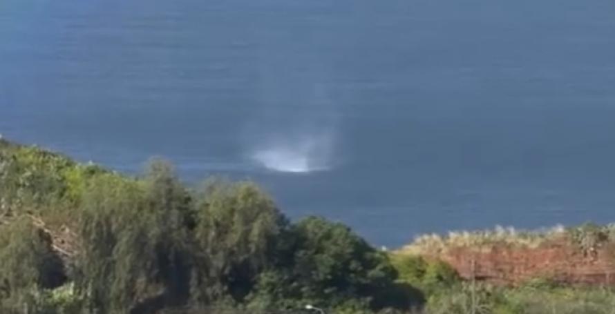 Fenómeno meteorológico invulgar em frente à Praia Formosa (Com vídeo)
