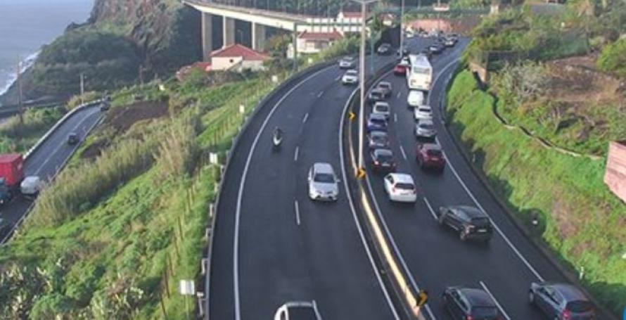 Acidente na via rápida