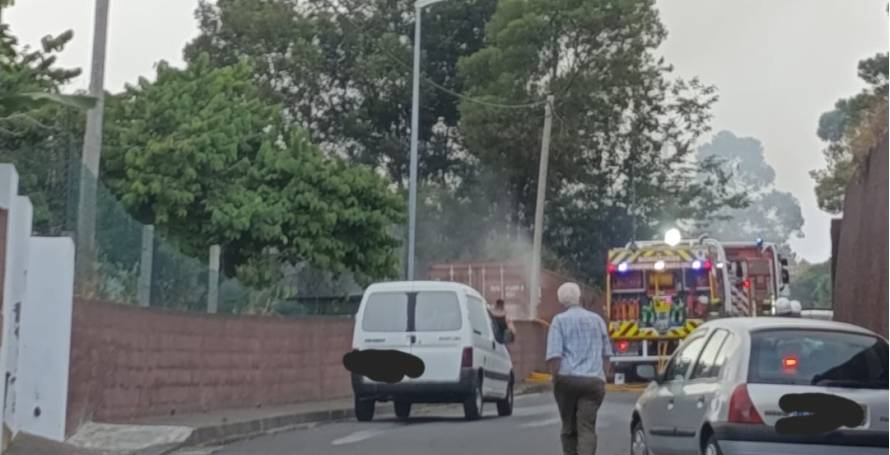 Incêndio no Caniço