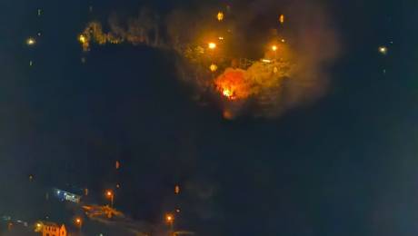Vento forte e falta de acessos complicaram combate a incêndio no Porto Moniz